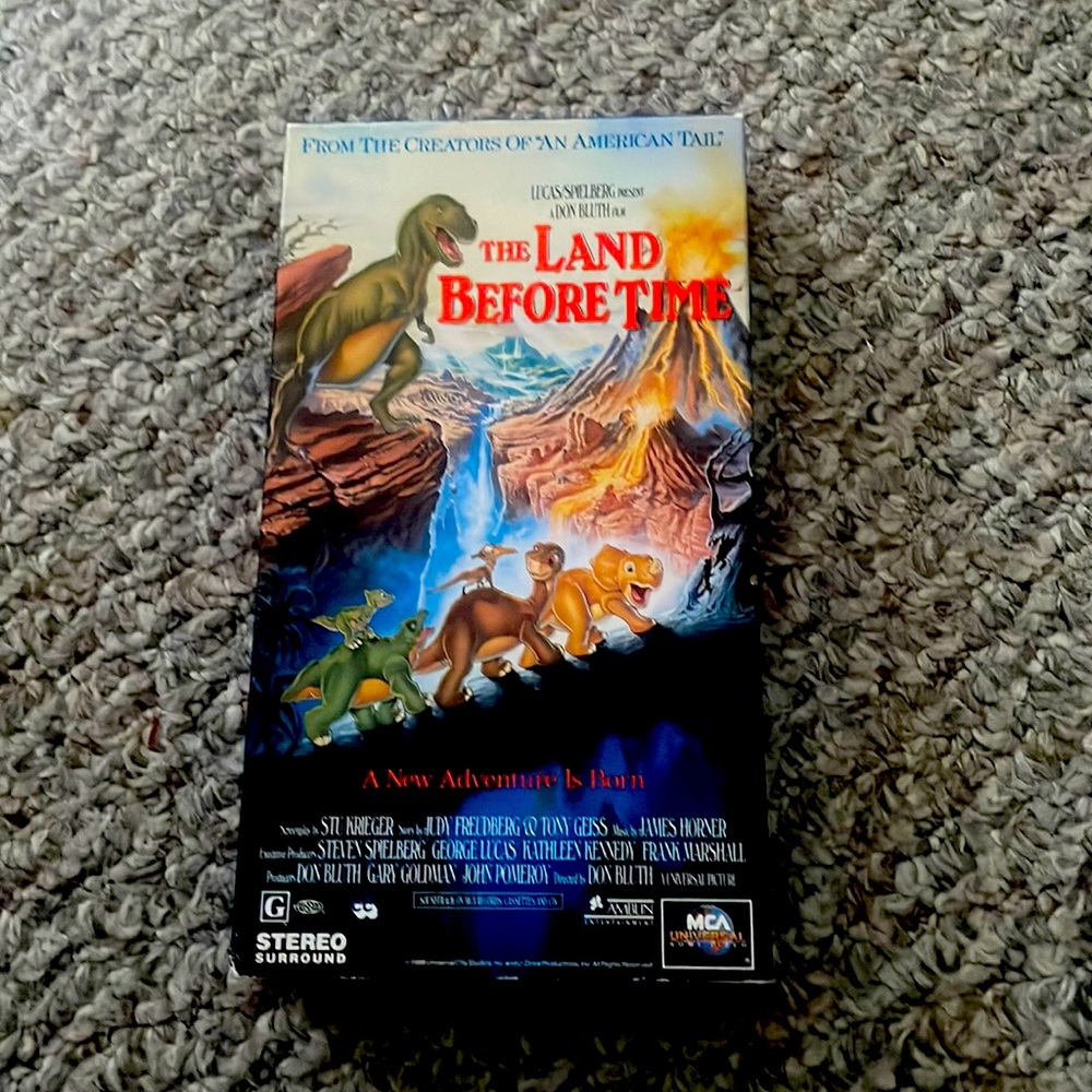 The Land Before Time VHS